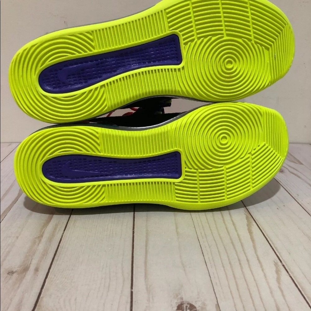 Nike Air Force Max Black/Hot Punch-Volt-New Green - Picture 7 of 8